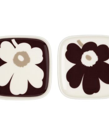 Oiva Unikko Tallerken  10x10 Cm   -pack