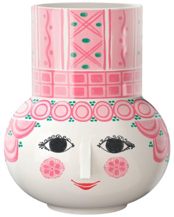 Olga Vase 15 Cm  Rosa