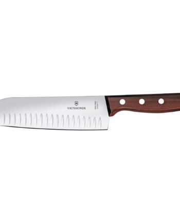 Olivenslebet Santokukniv Med Skæfte  17cm
