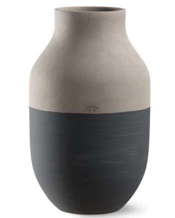 Omaggio Circulare Vase 31 Cm  Antracitgrå