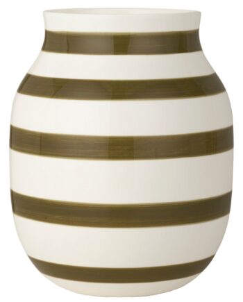 Omaggio Vase  Olivengrøn