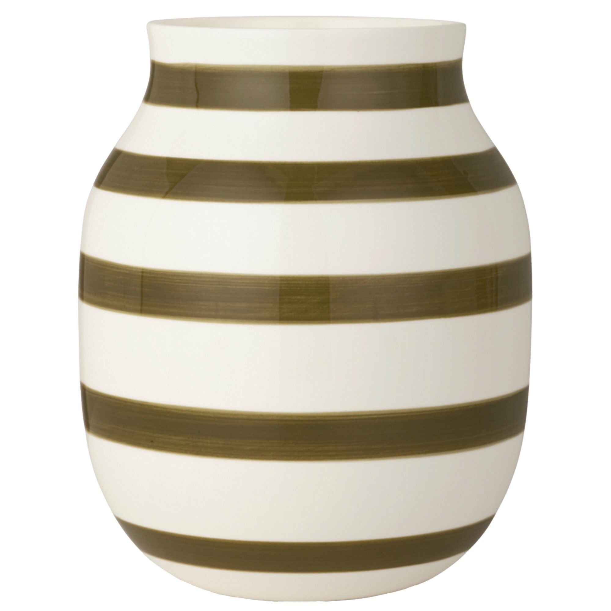Omaggio Vase Olivengrøn