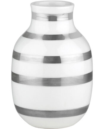 Omaggio Vase Sølv 12   Cm