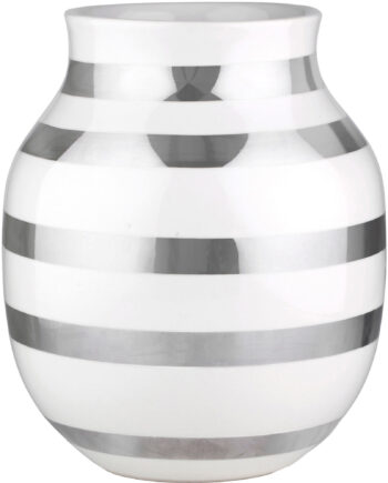 Omaggio Vase Sølv 20 Cm