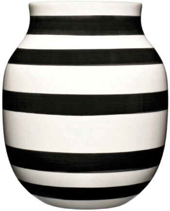 Omaggio Vase Sort 20 Cm