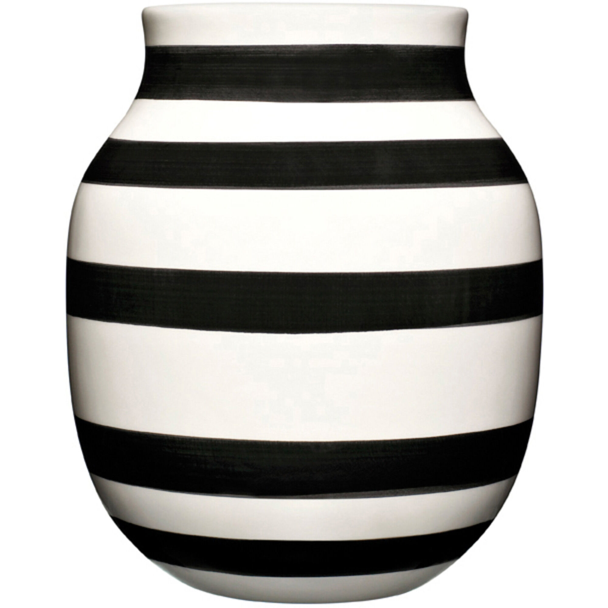 Omaggio Vase Sort 20 Cm