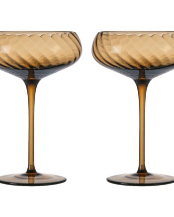 Opacity Champagneglas 30 Cl  Brun   -pack