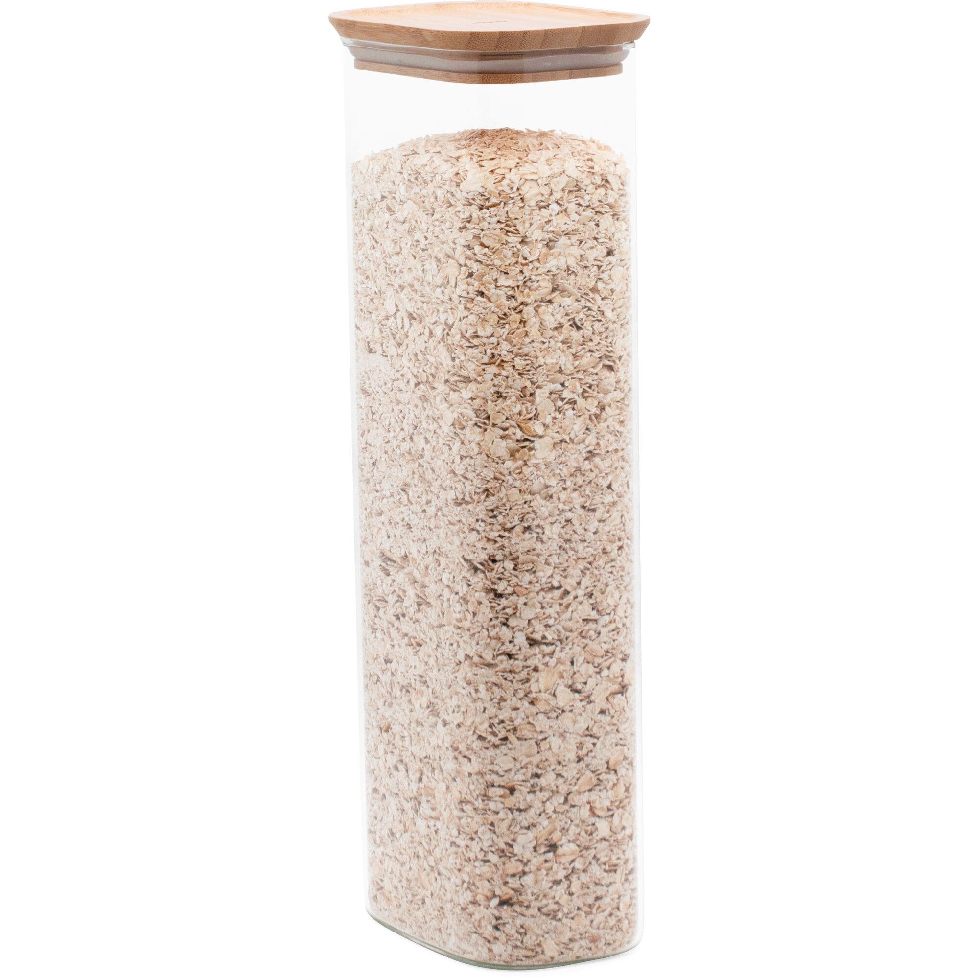 Opbevaringsglas Med Bambuslåg 260 Cl