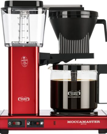 Optio Kaffemaskine   25 Liter  Red Metallic