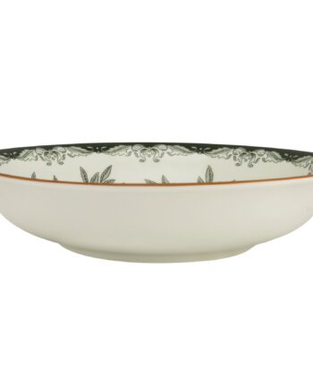 Ostindia Floris Dyb Tallerken 22 Cm  Grøn
