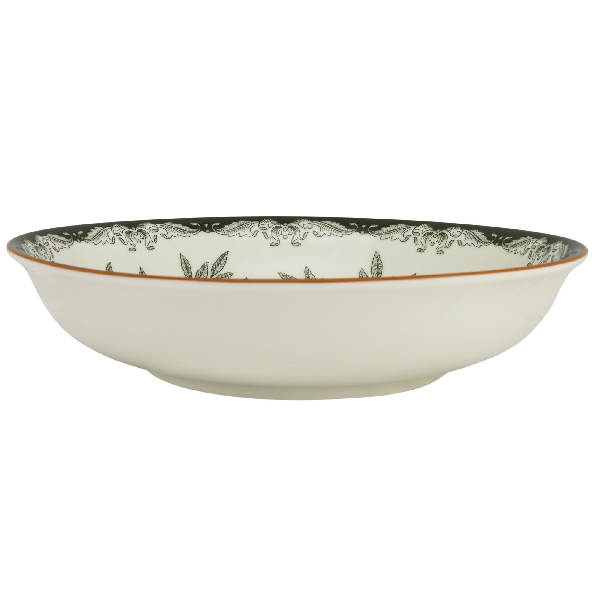 Ostindia Floris Dyb Tallerken 22 Cm Grøn