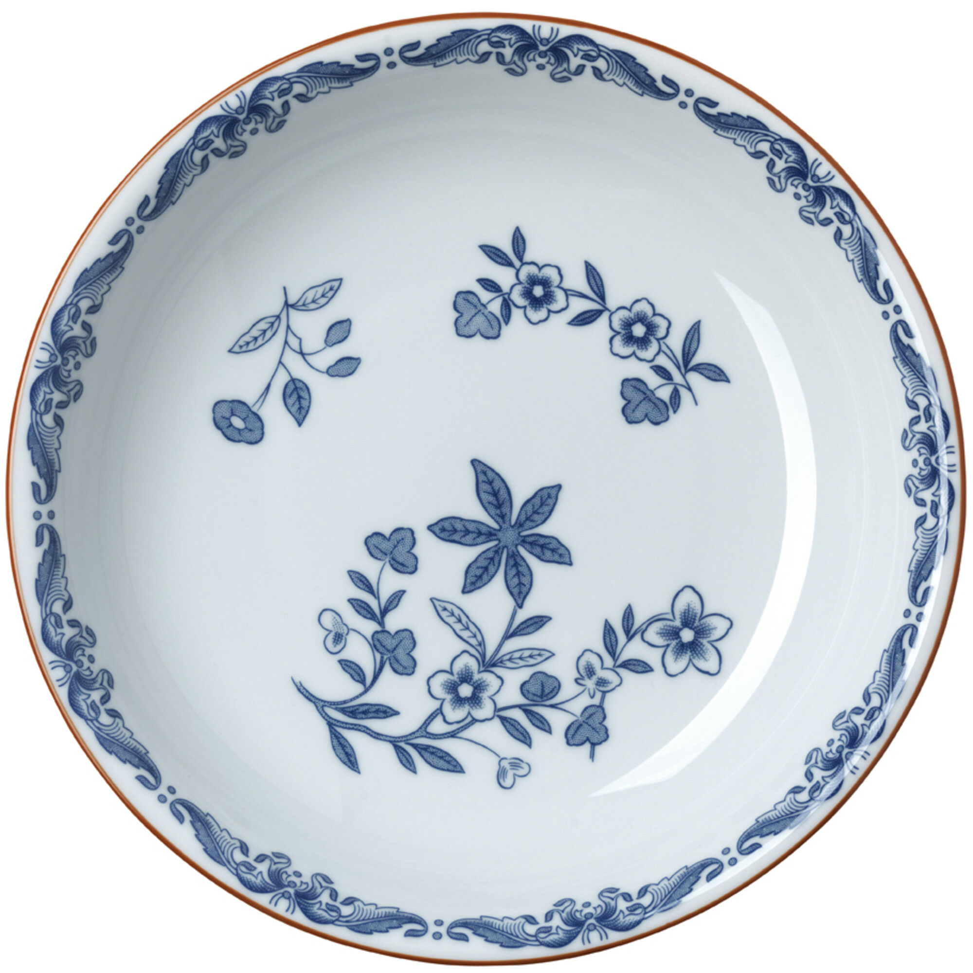 Ostindia Tallerken Dyb 22 Cm