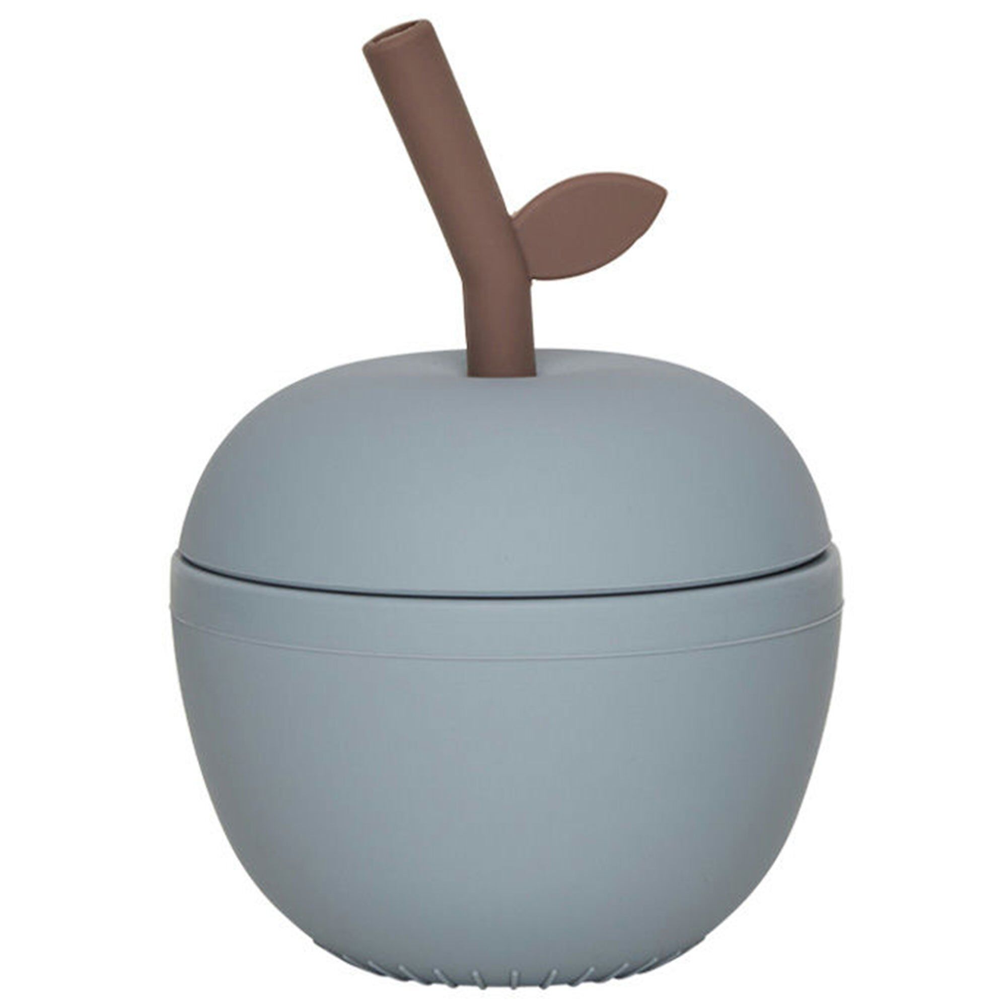 Oyoy Mini Apple Børnekrus Dusty Blue