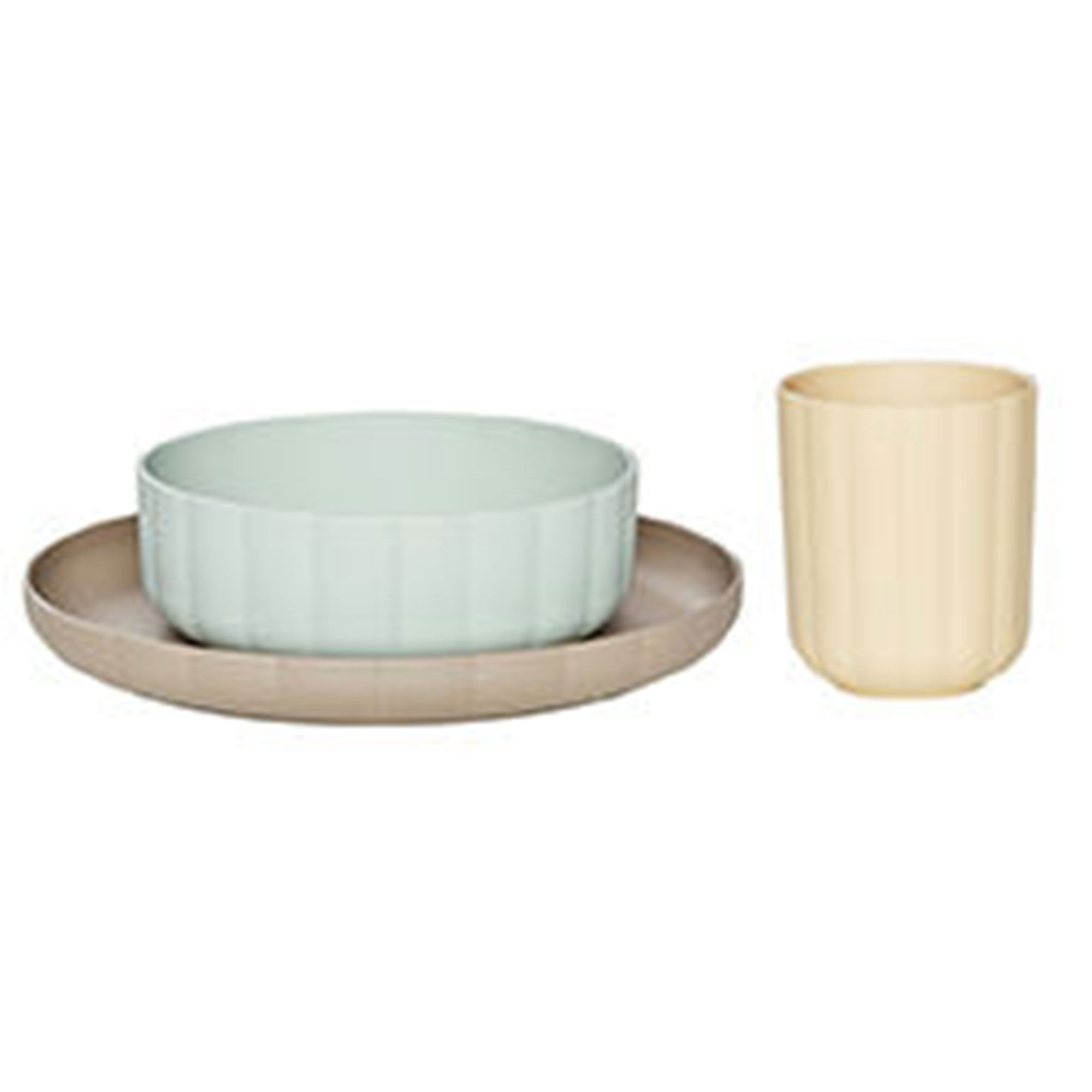 Oyoy Mini Pullo Børneservice -dele Mint Taupe