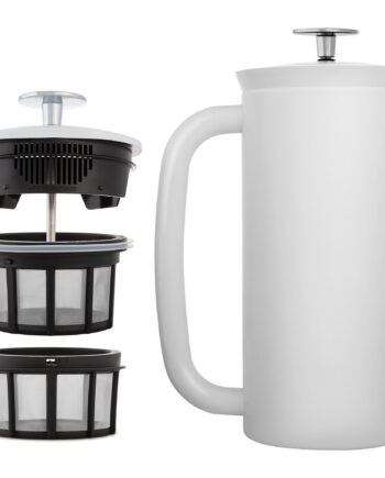 P7 Stempelkande Hvid Stål   Liter