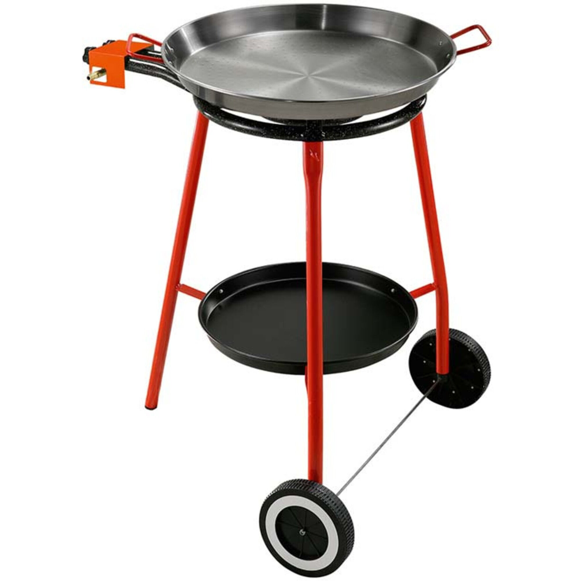 Paellapande 46 Cm Med Brænder Og Stativ