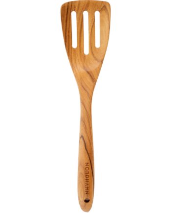 Paletkniv Med Huller 30   Cm  Teak