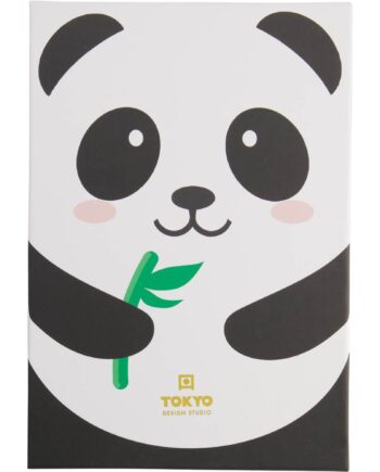 Panda Brown Spisepinde Med Støtte   Par