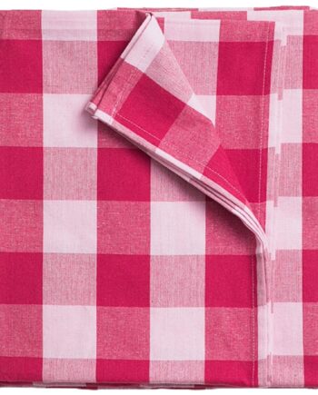 Paola Dækkeserviet 250x145 Cm  Rød Rosa