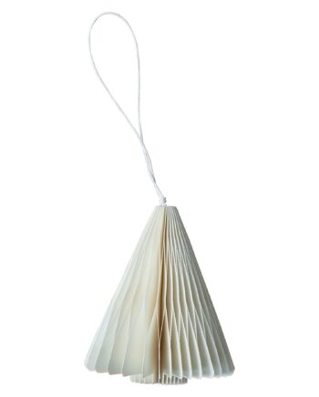 Paper Tree Juletræspynt    Cm  Hvid