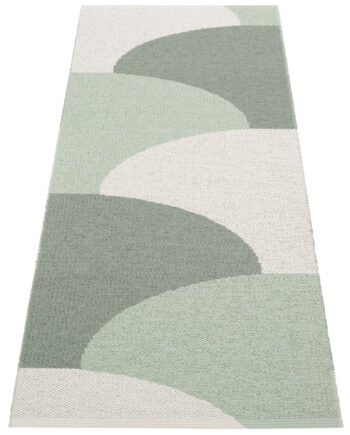 Pappelina Hill Tæppe 70x180 Cm Army Mint Grå