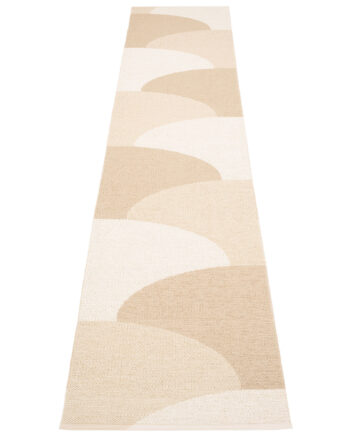 Pappelina Hill Tæppe 70x360 Cm  Beige Creme Vanilla