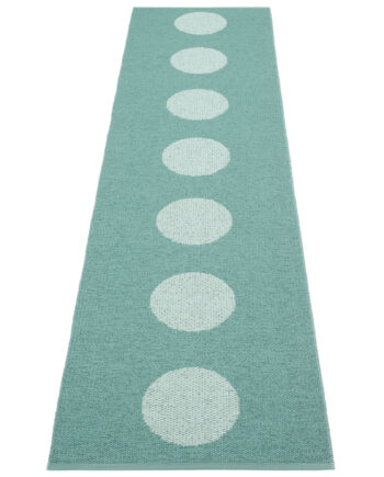 Pappelina Vera Pop Tæppe 70x280 Cm  Jade Turkis