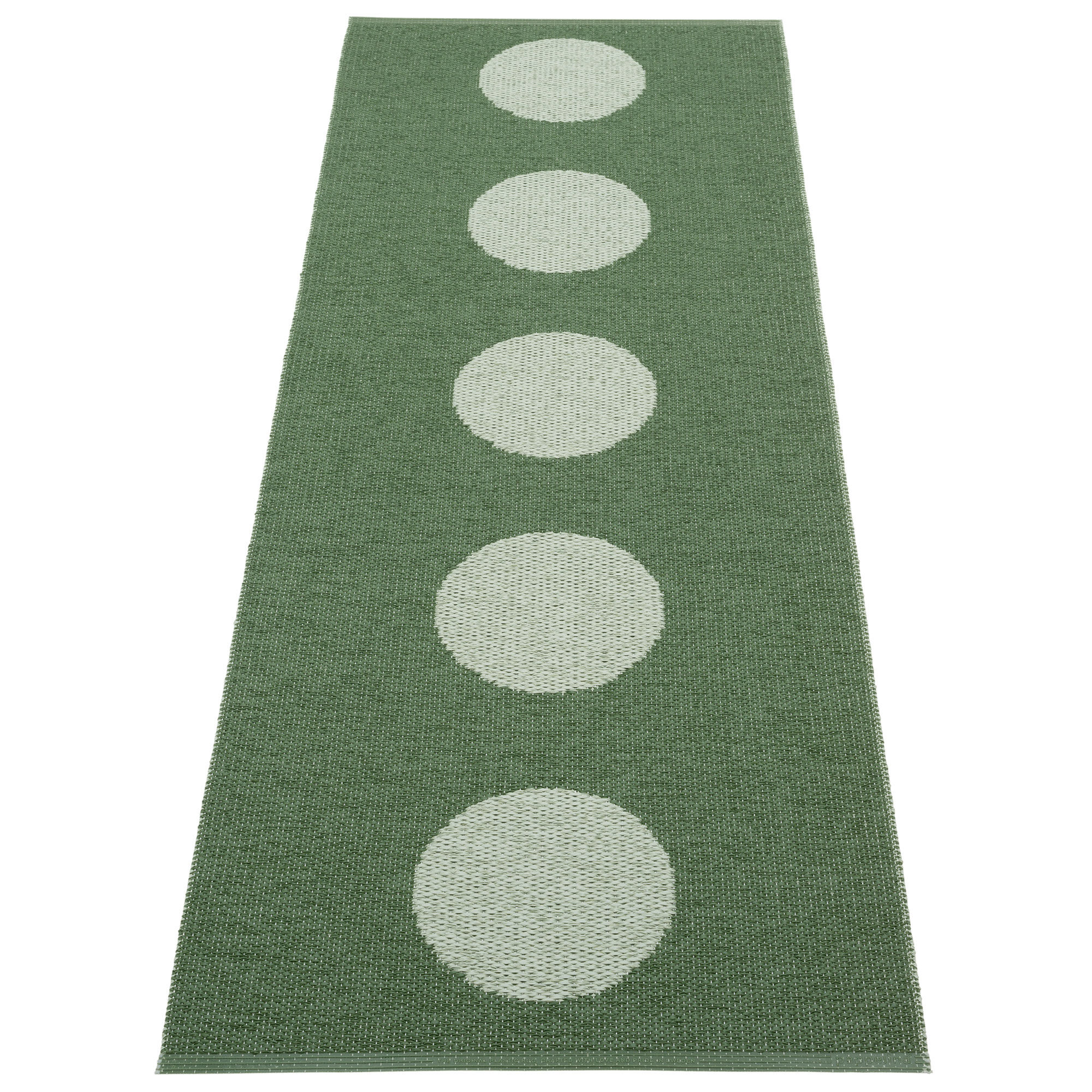 Pappelina Vera Pop Tæppe 70x200 Cm Leaf Misty Mint
