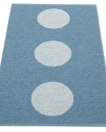Pappelina Vera Pop Tæppe 70x120 Cm  River Blue Fog