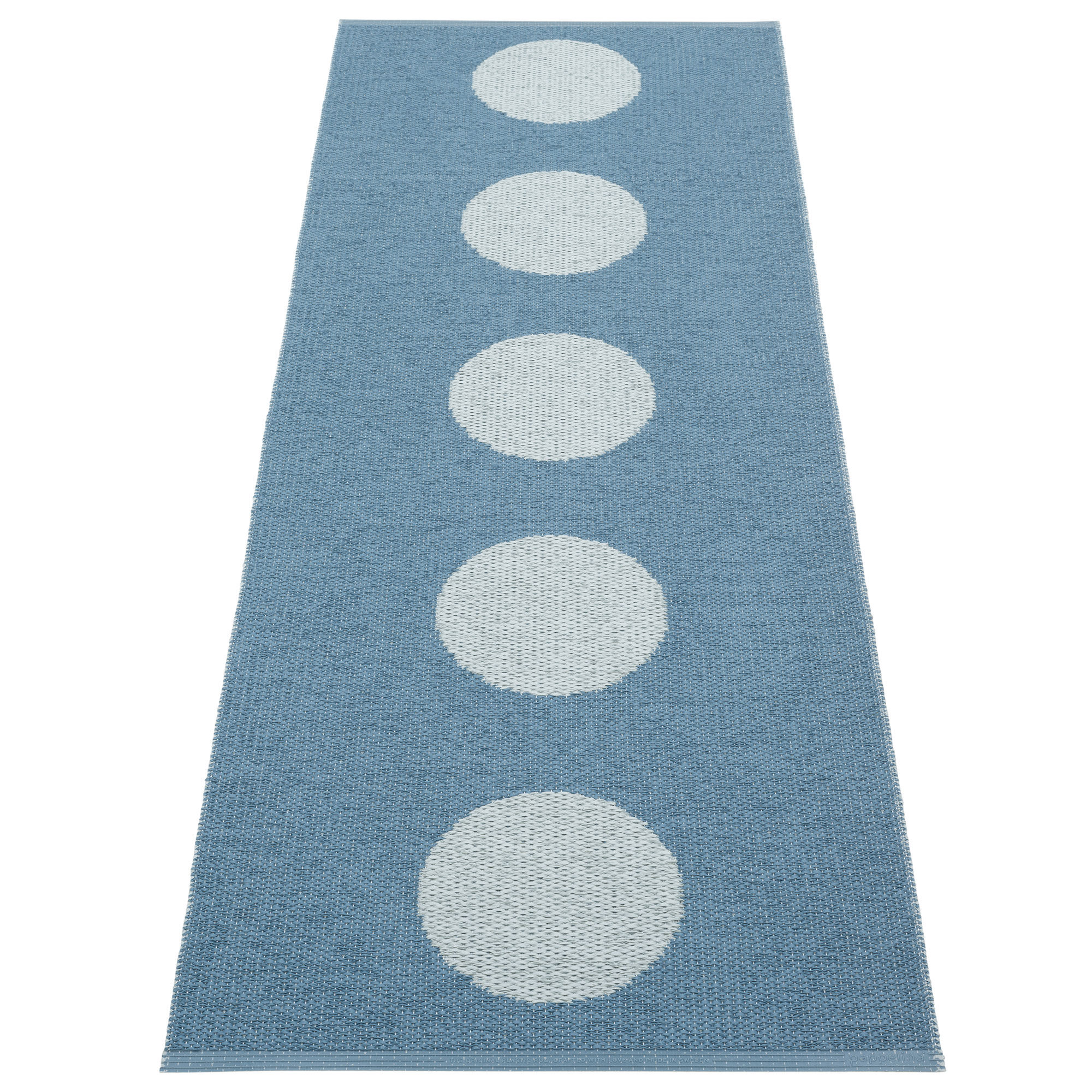 Pappelina Vera Pop Tæppe 70x200 Cm River Blue Fog