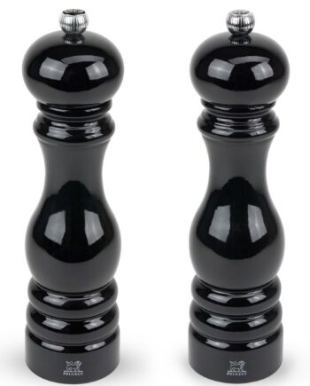 Paris Duo Salt- Og Peberkværn 22 Cm  Black Laquered