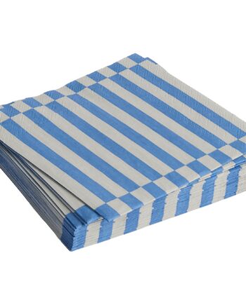 Pattern Frokostserviet  Grå Blå
