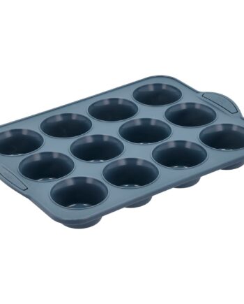 Pecan Muffinform 12 Stk  33x24x4 Cm  Indigo