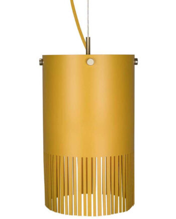 Pendant Fringe Lampe  Gul