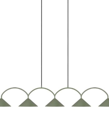 Pendel Curve   Lampe  Grøn