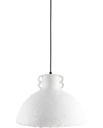 Pendel Maché  30 Cm  Hvid
