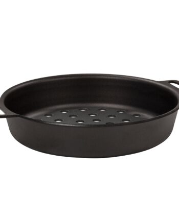 Perforeret Grillform  24 Cm  Kulstofstål
