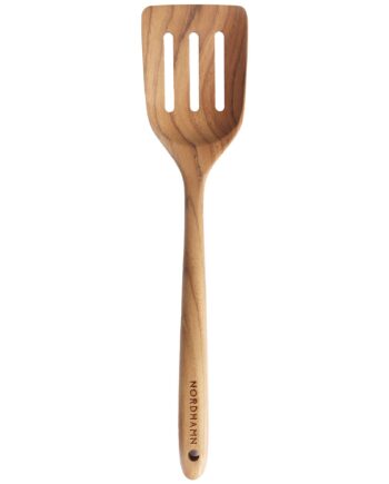 Perforeret Stegespade 34 Cm  Teak