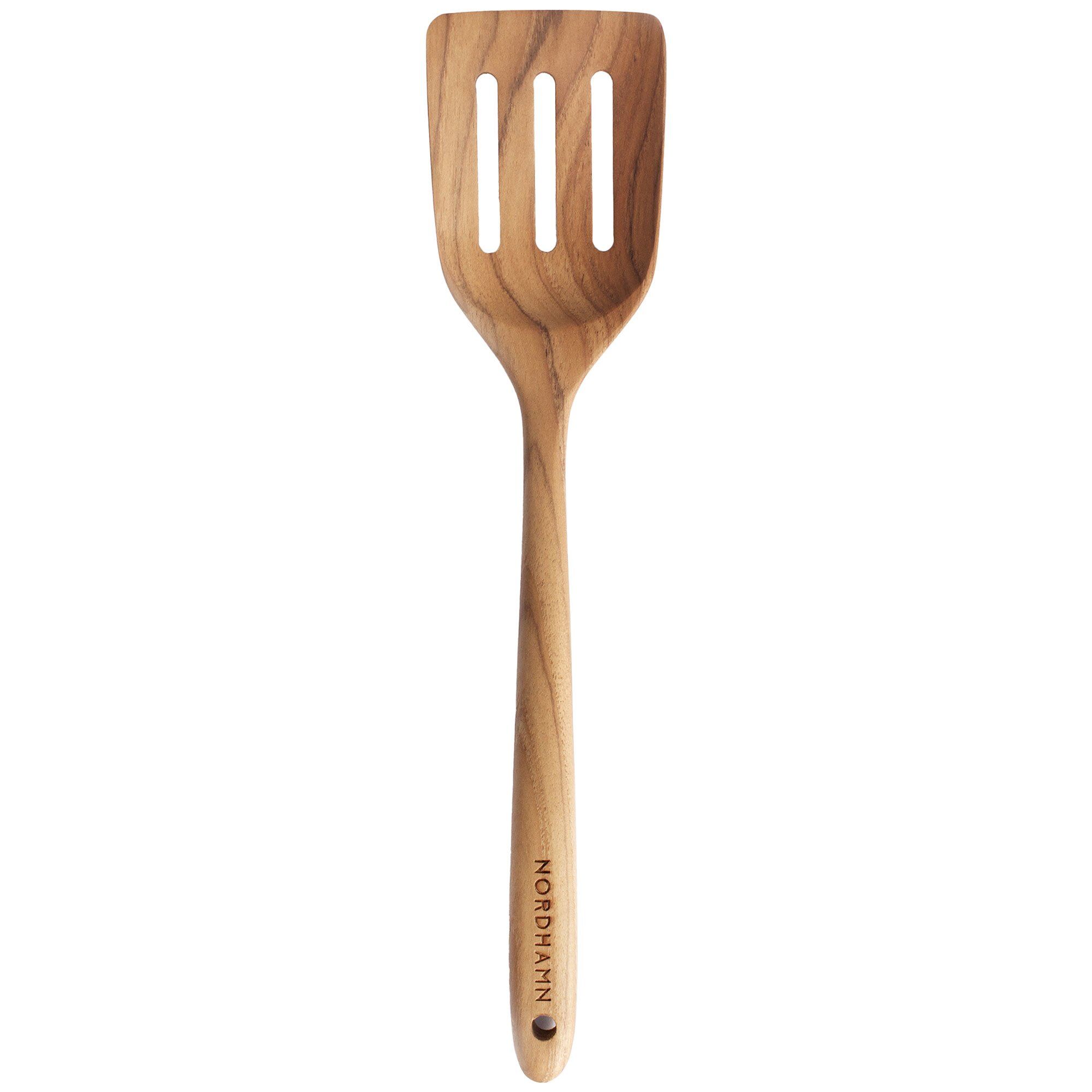 Perforeret Stegespade 34 Cm Teak