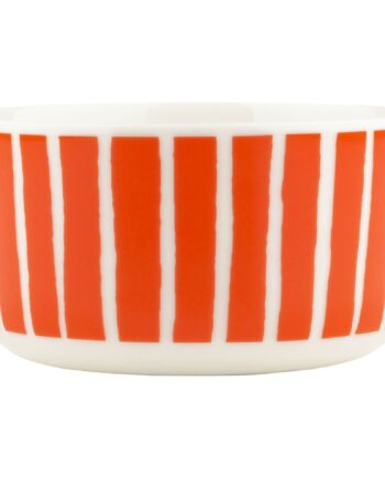 Piccolo Skål   Dl  Hvid Orange