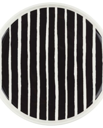 Piccolo Tallerken 20 Cm  Hvid Sort