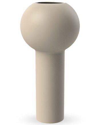 Pillar Vase  32 Cm  Sand