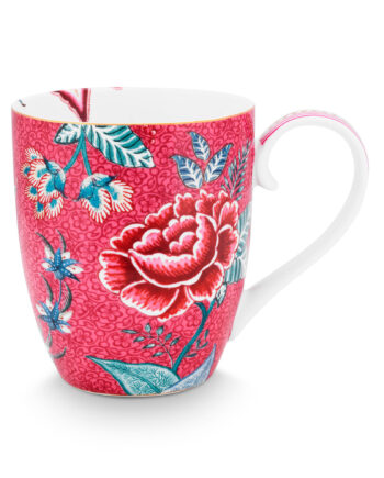 Pip Studio Flower Festival Krus 45 Cl  Rosa
