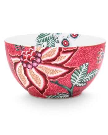 Pip Studio Flower Festival Skål 15 Cm  Rosa