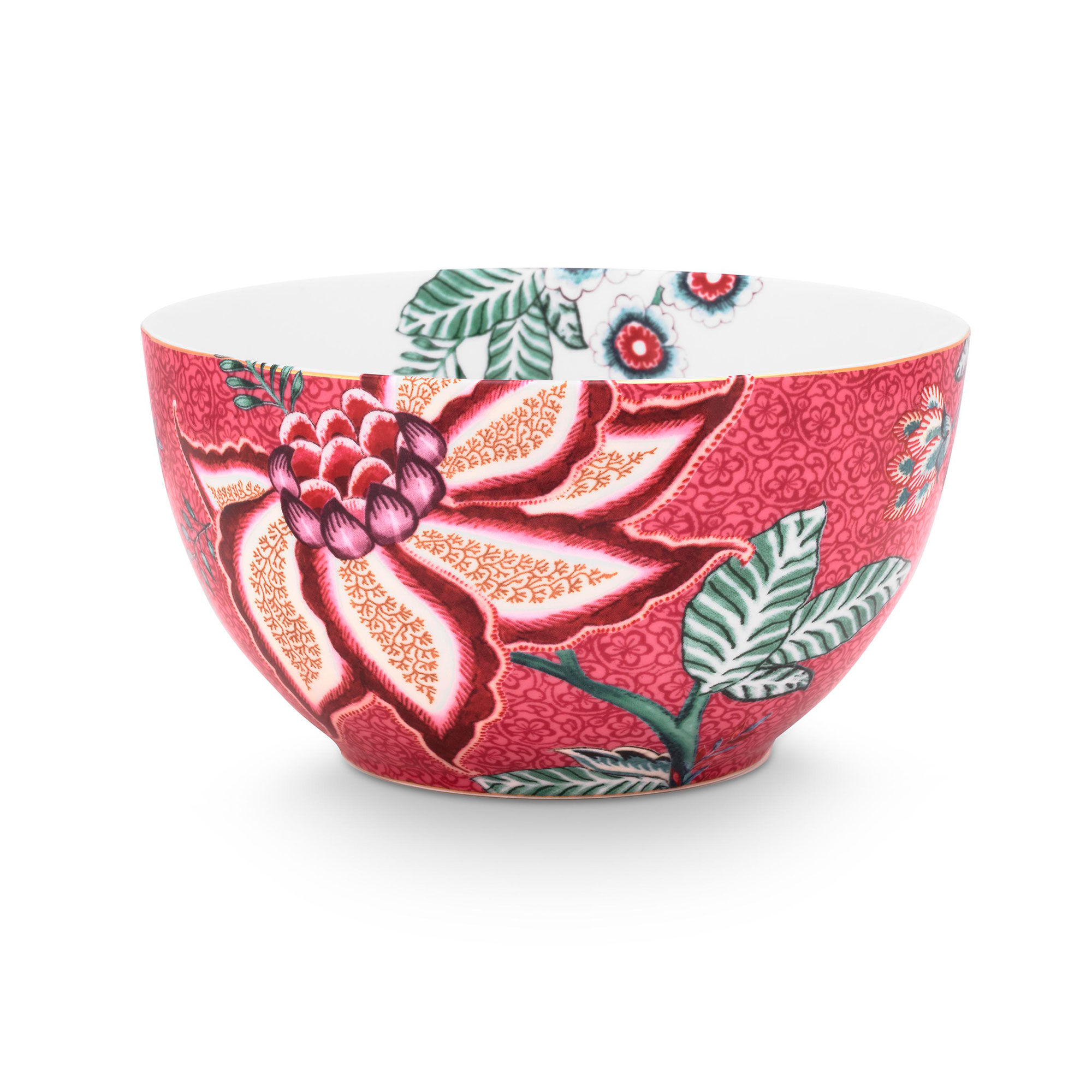 Pip Studio Flower Festival Skål 15 Cm Rosa