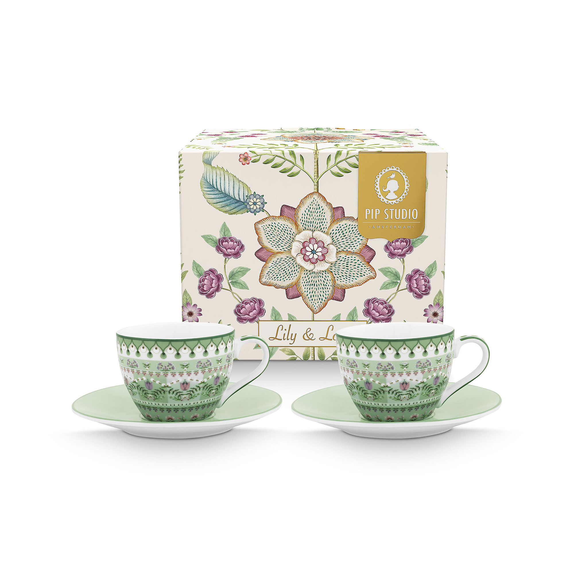 Pip Studio Lily Lotus Espressokop 120 Ml -pak