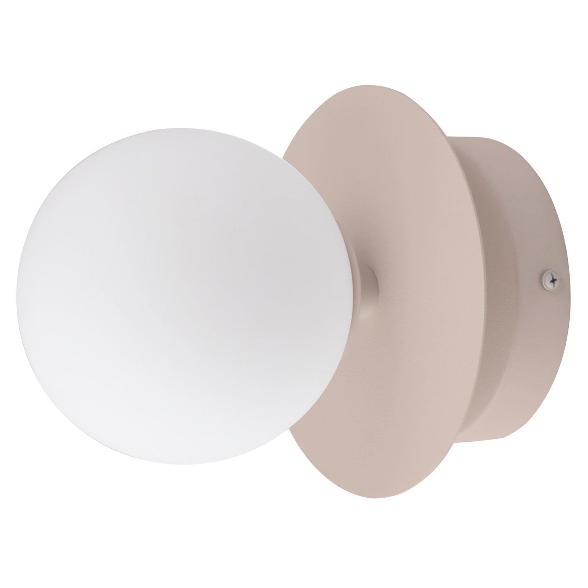 Plafond Væg Art Deco Lampe Mud Hvid