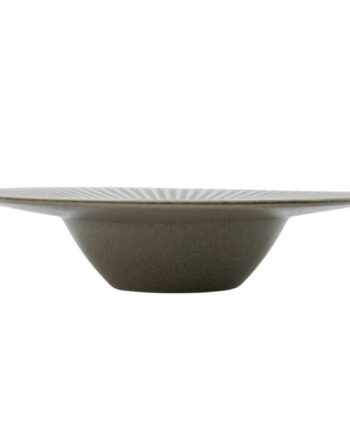 Pleat Pastatallerken ø26 Cm  Grå Brun
