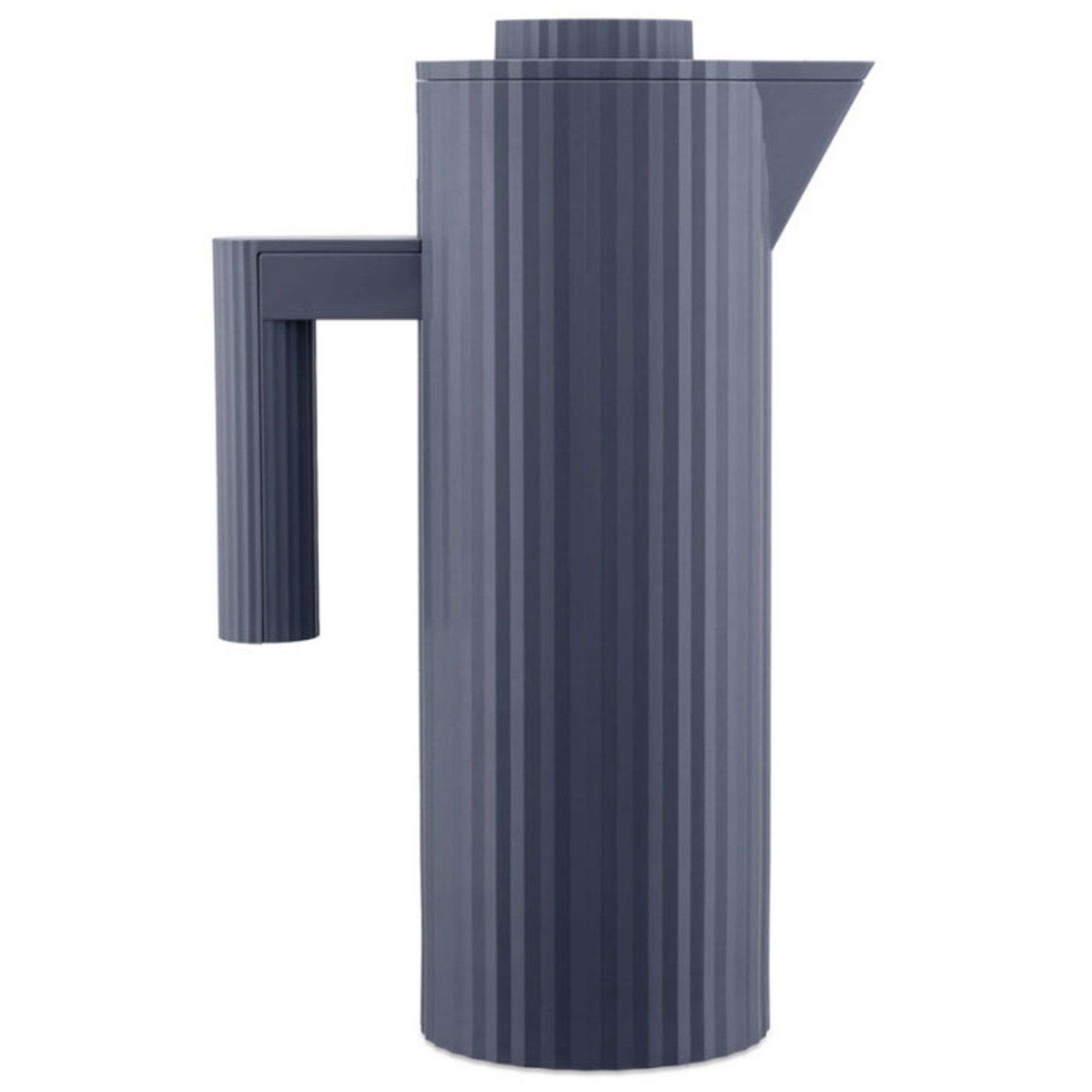 Plissé Termokande Liter Grå