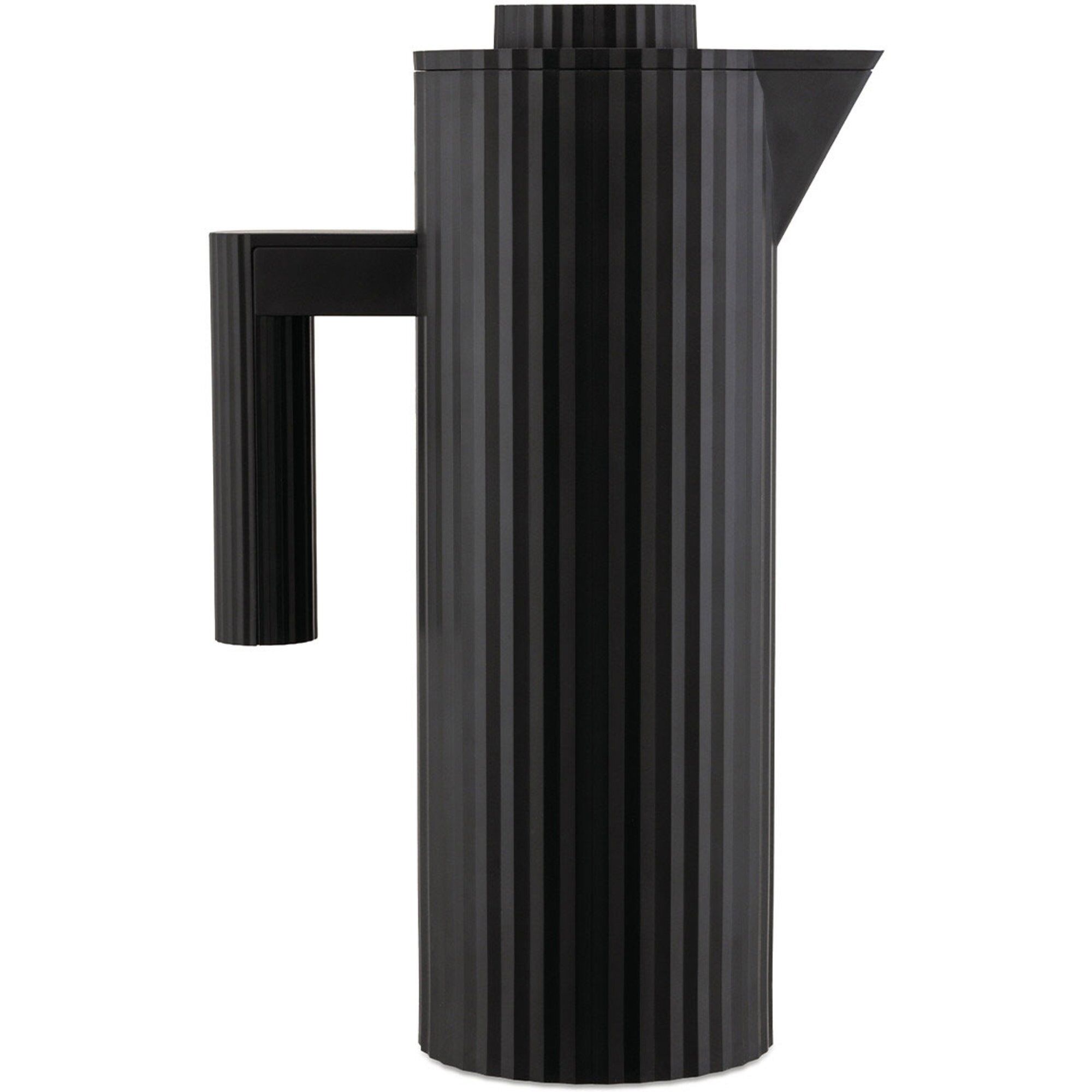 Plissé Termokande Liter Sort